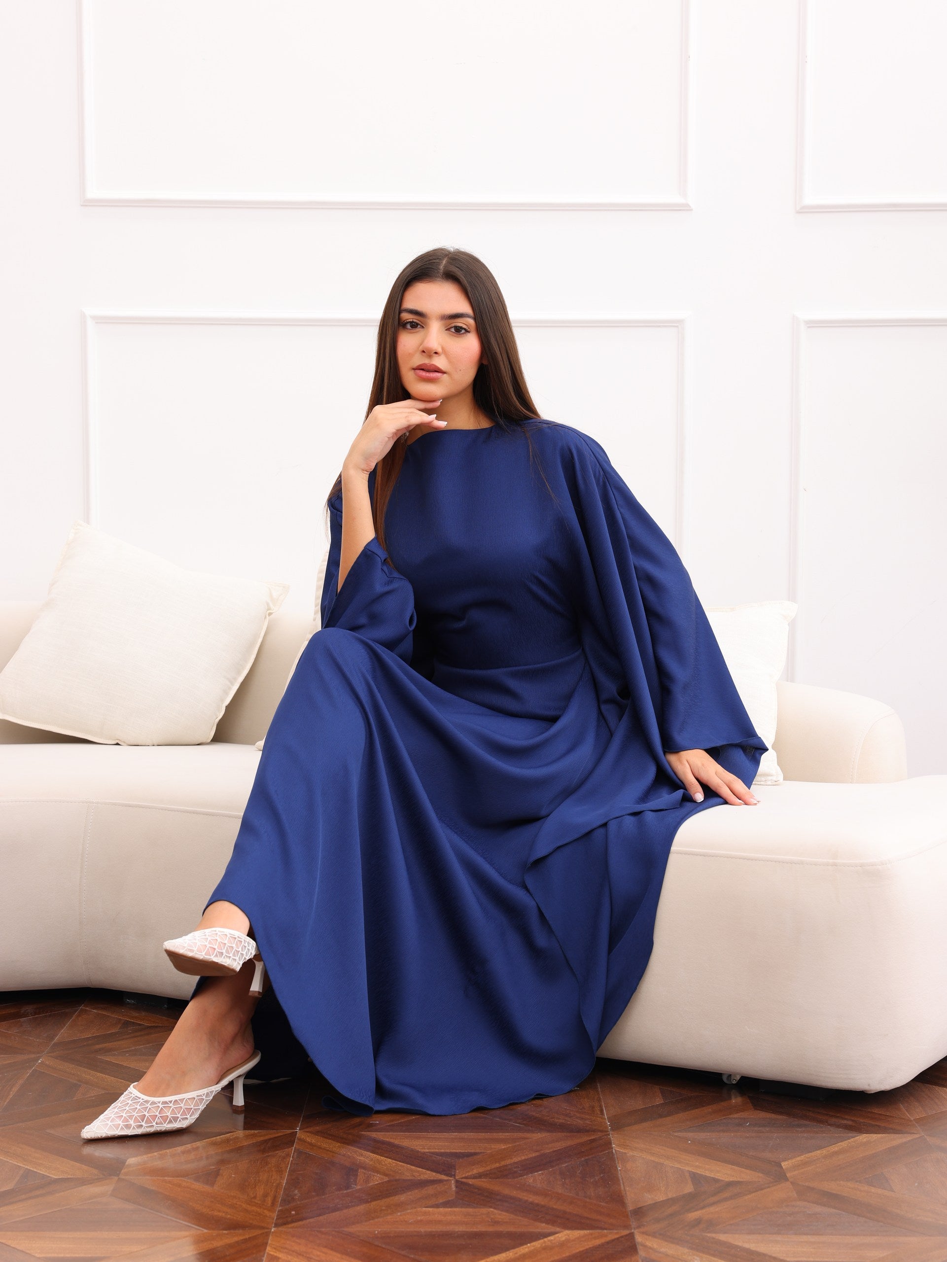 Royal Blue Jellybean Kaftan