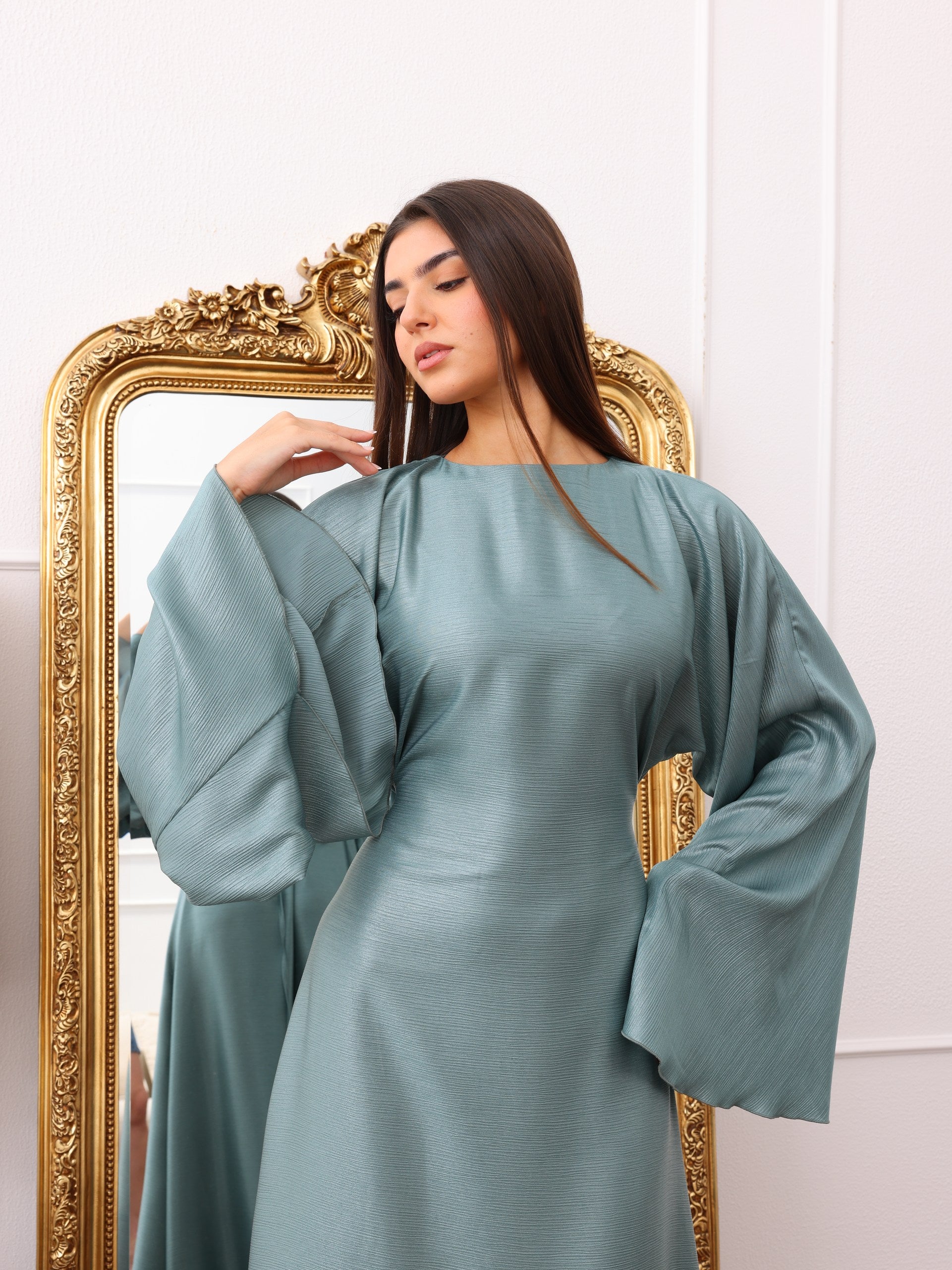 Aveline Dress - Vintage Teal