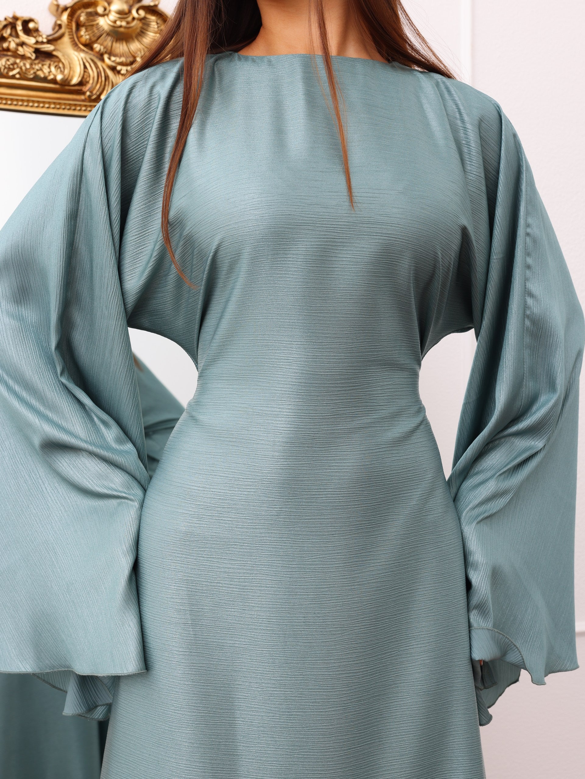 Aveline Dress - Vintage Teal