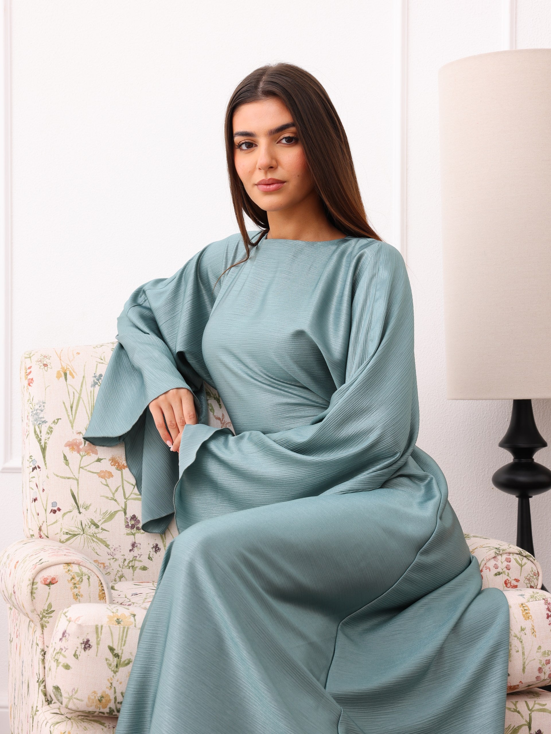 Aveline Dress - Vintage Teal
