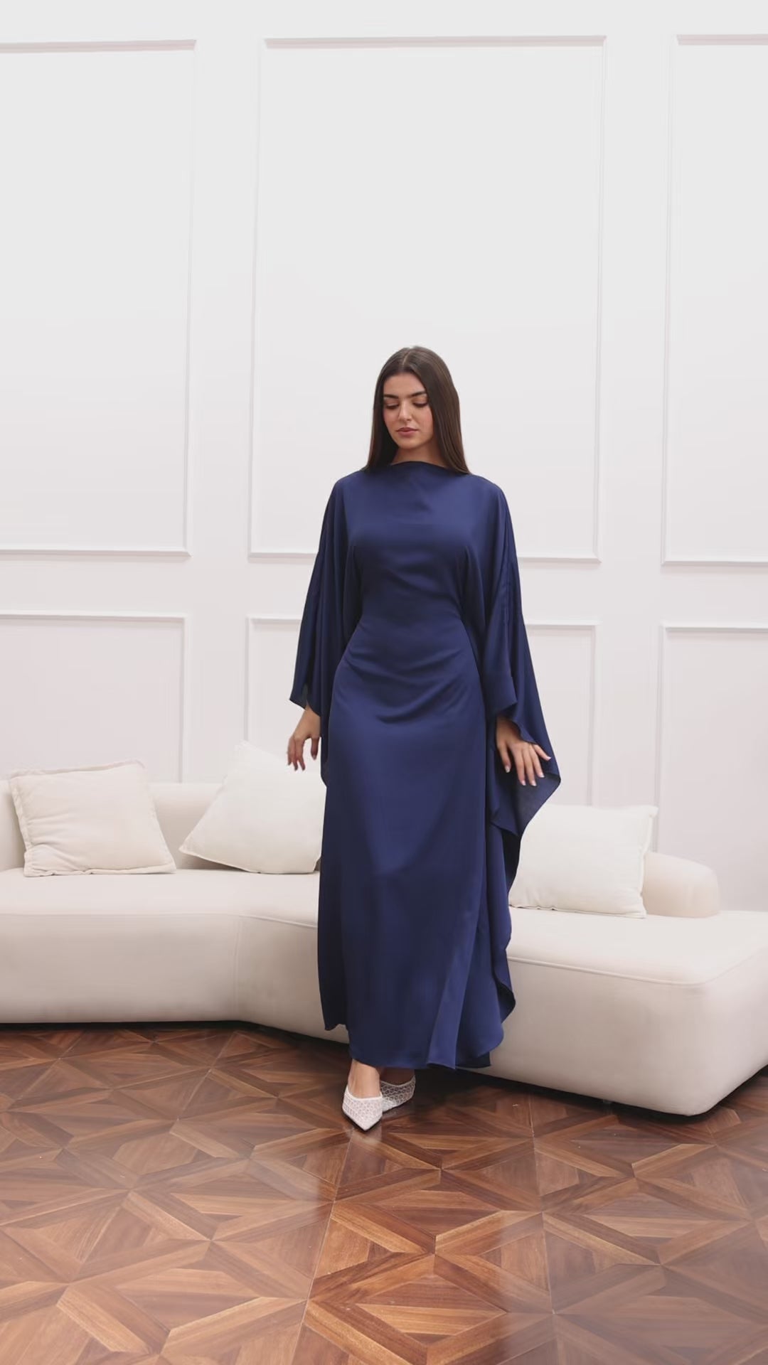 Royal Blue Jellybean Kaftan